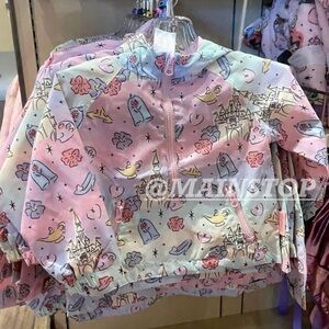 Disney Parks Princesse Packable Jacket Disneyland Resort Princesses Collection